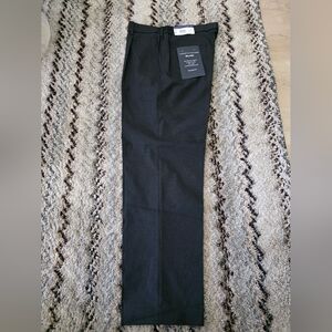 Tommy Hilfiger Mens Dress Pants 36x34 Wrinkle Free Charcoal Career $95 Relax Fit